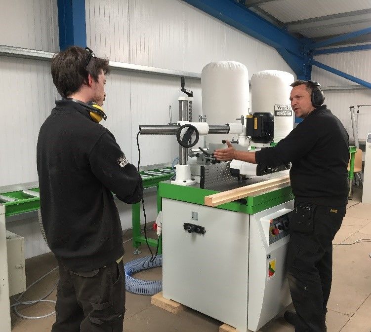 Woodworking training courses available at Advanced Machinery Services